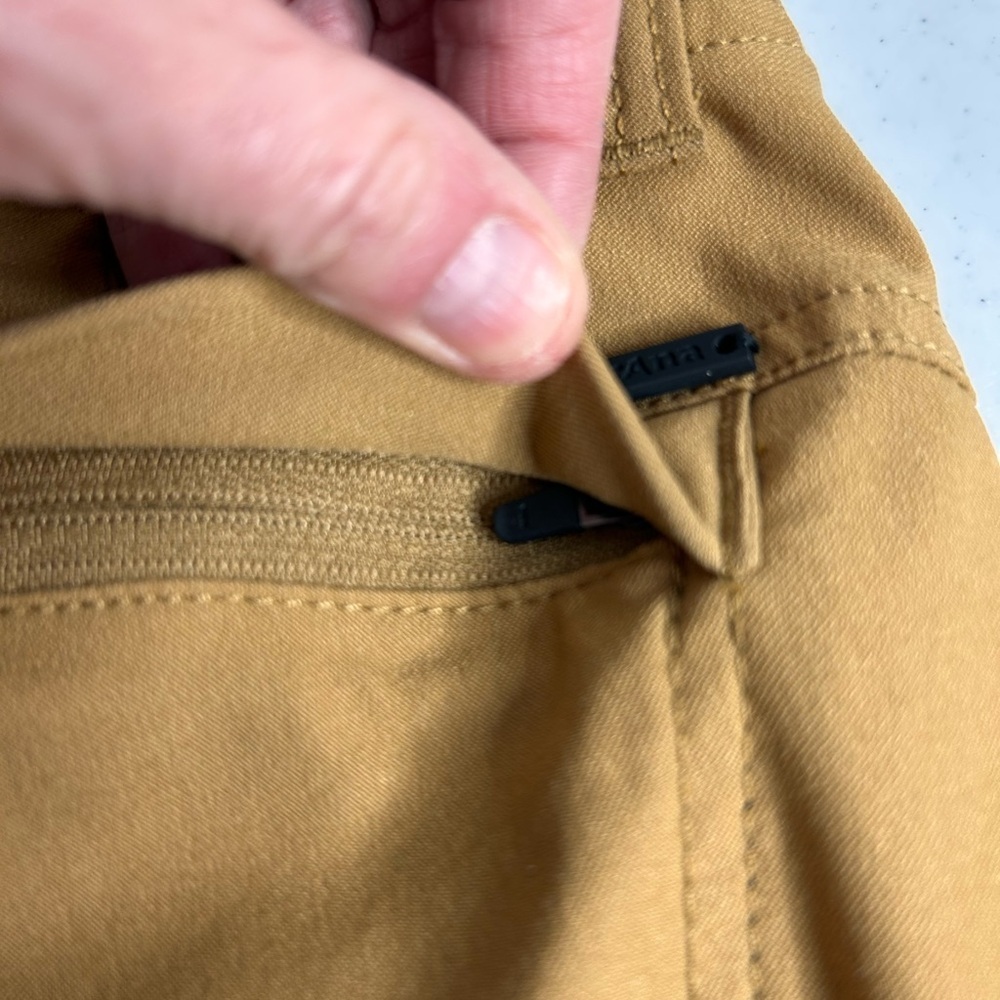 Prana Alana Pant Women’s Sz 6 UPF 50 Convertible Hiking Outdoors Earthy Granola - Picture 8 of 15